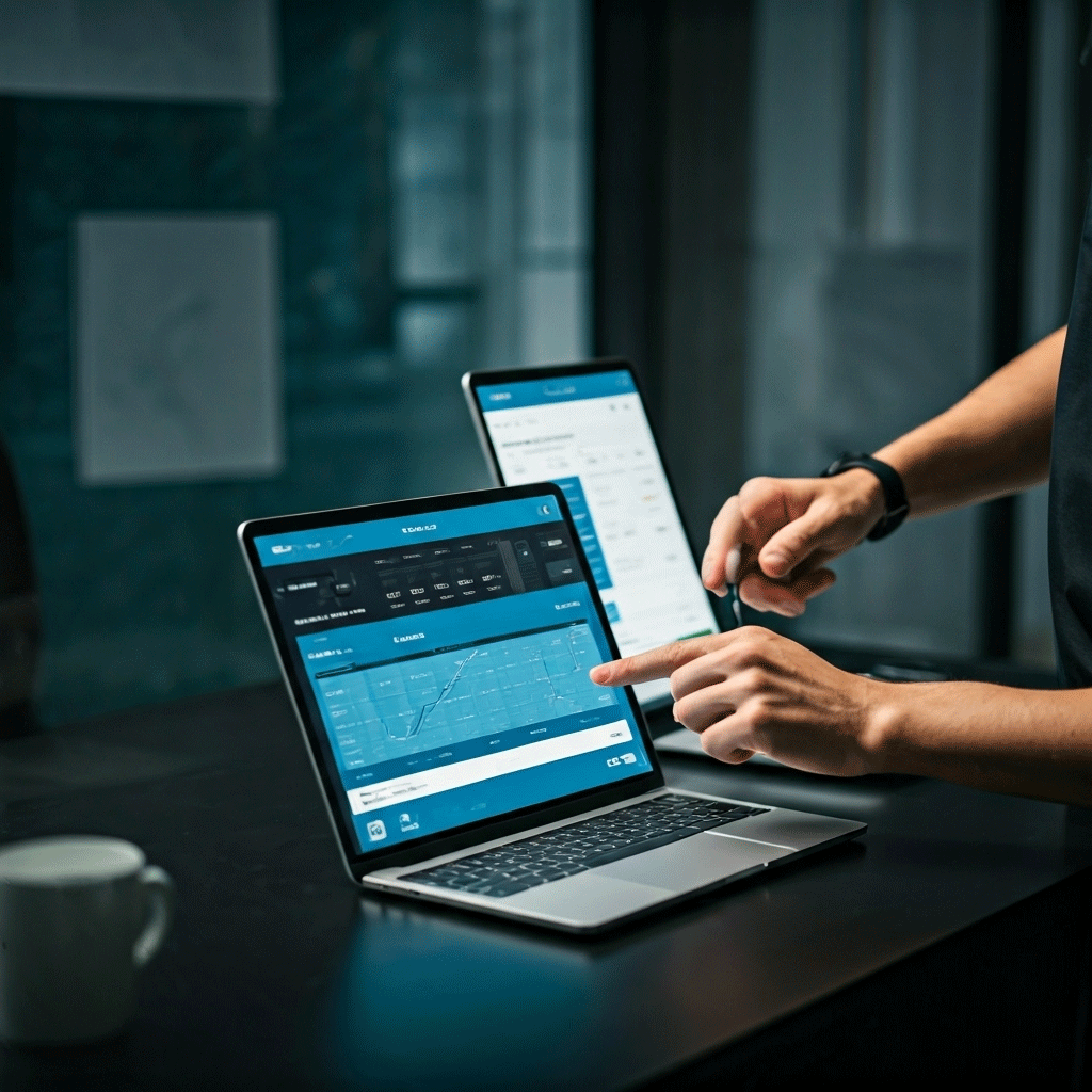 Equipo deportivo gestionando un torneo